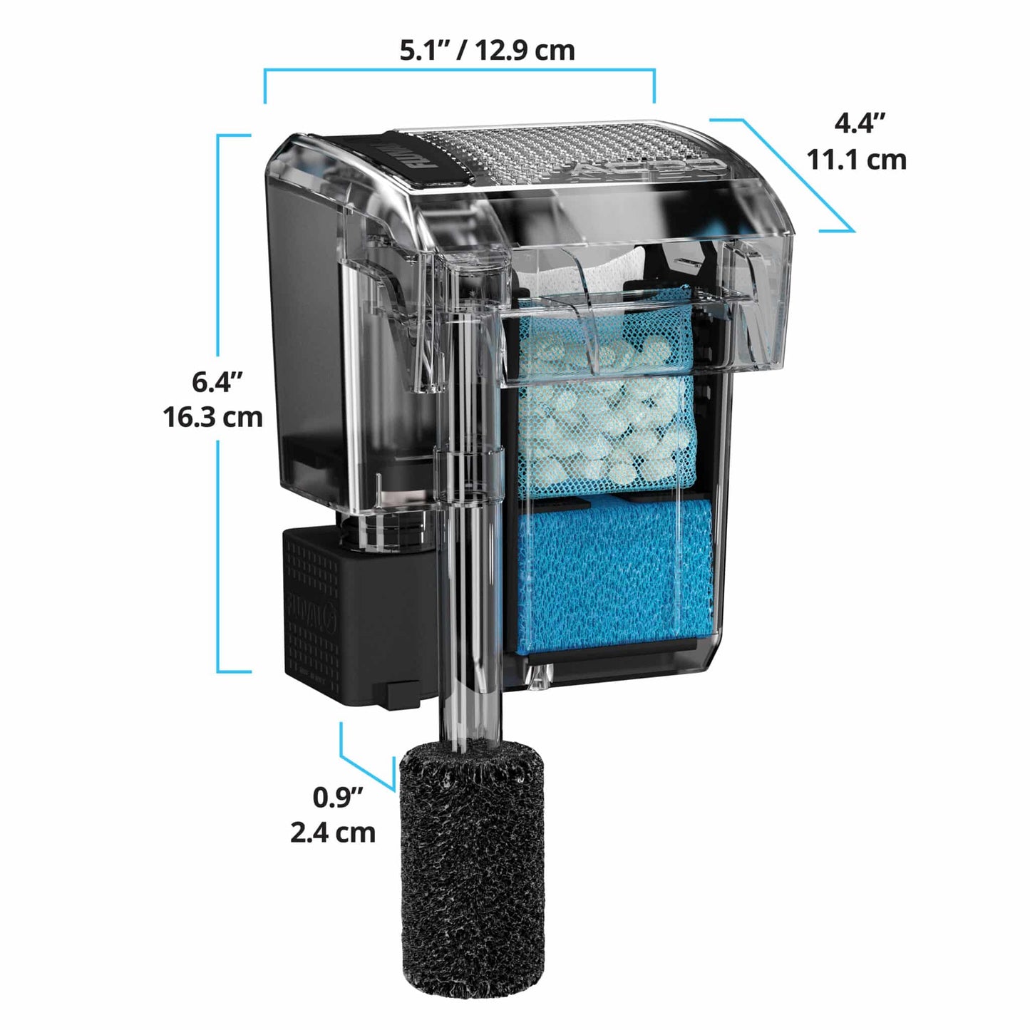 Fluval AC20 Power Filter, 5-20 US Gal / 18-76 L