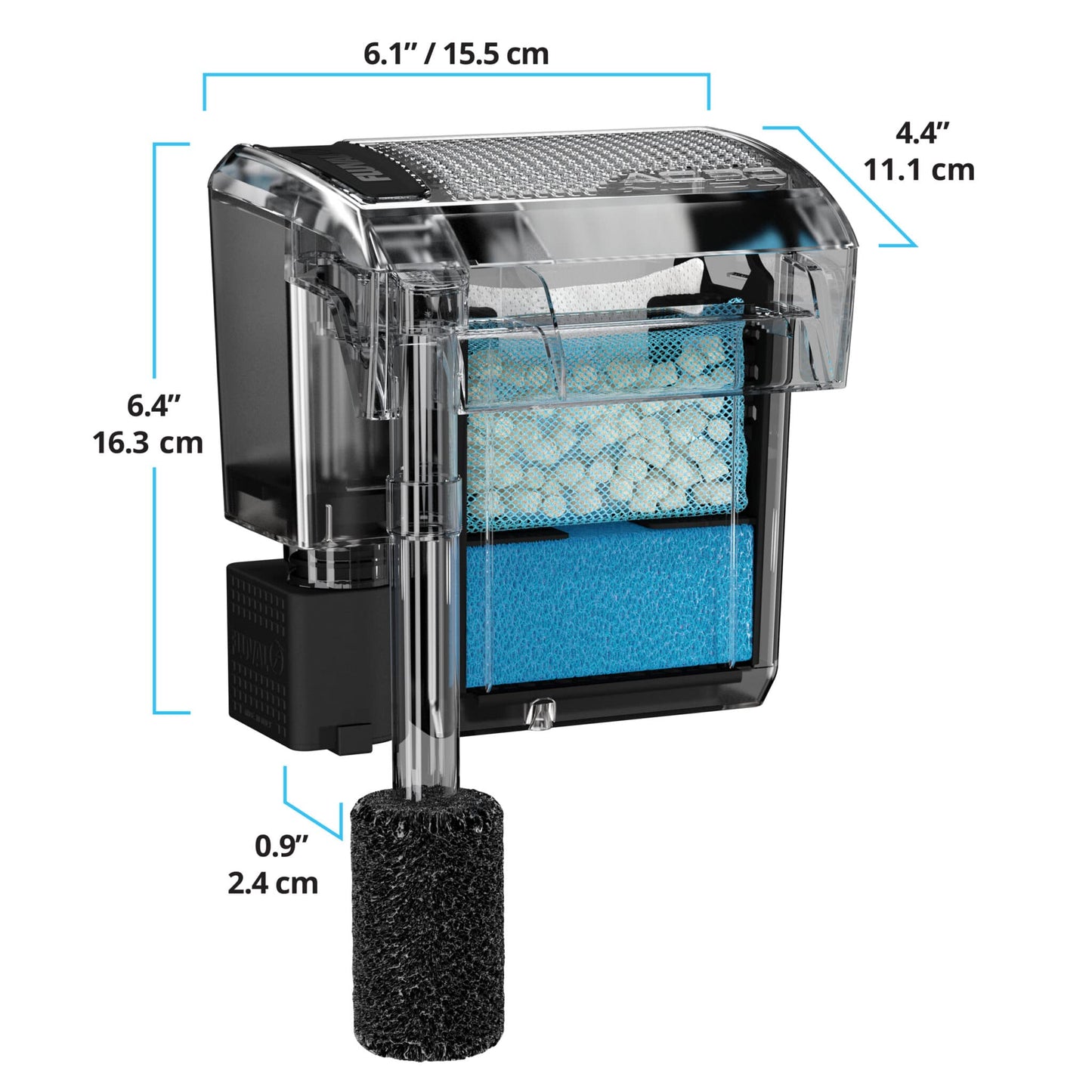 Fluval AC30 Power Filter, 10-30 US Gal / 38-114 L
