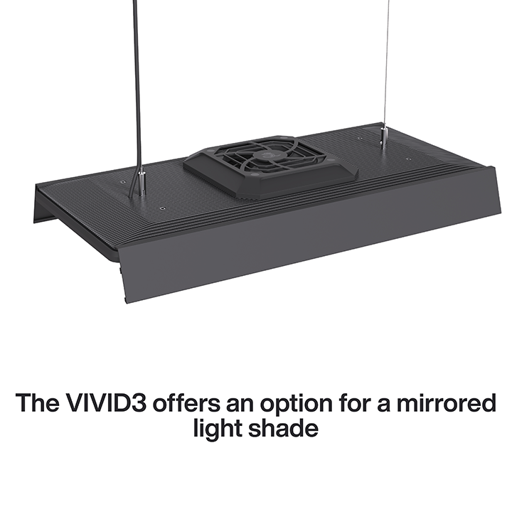 Chihiros WRGB VIVID 3 Shade with Mirror