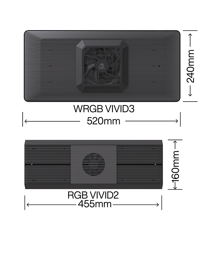 Chihiros WRGB VIVID 3 - Black