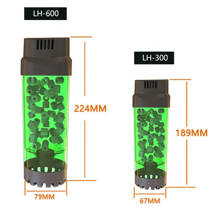 LH-300/600 water tumbling filter