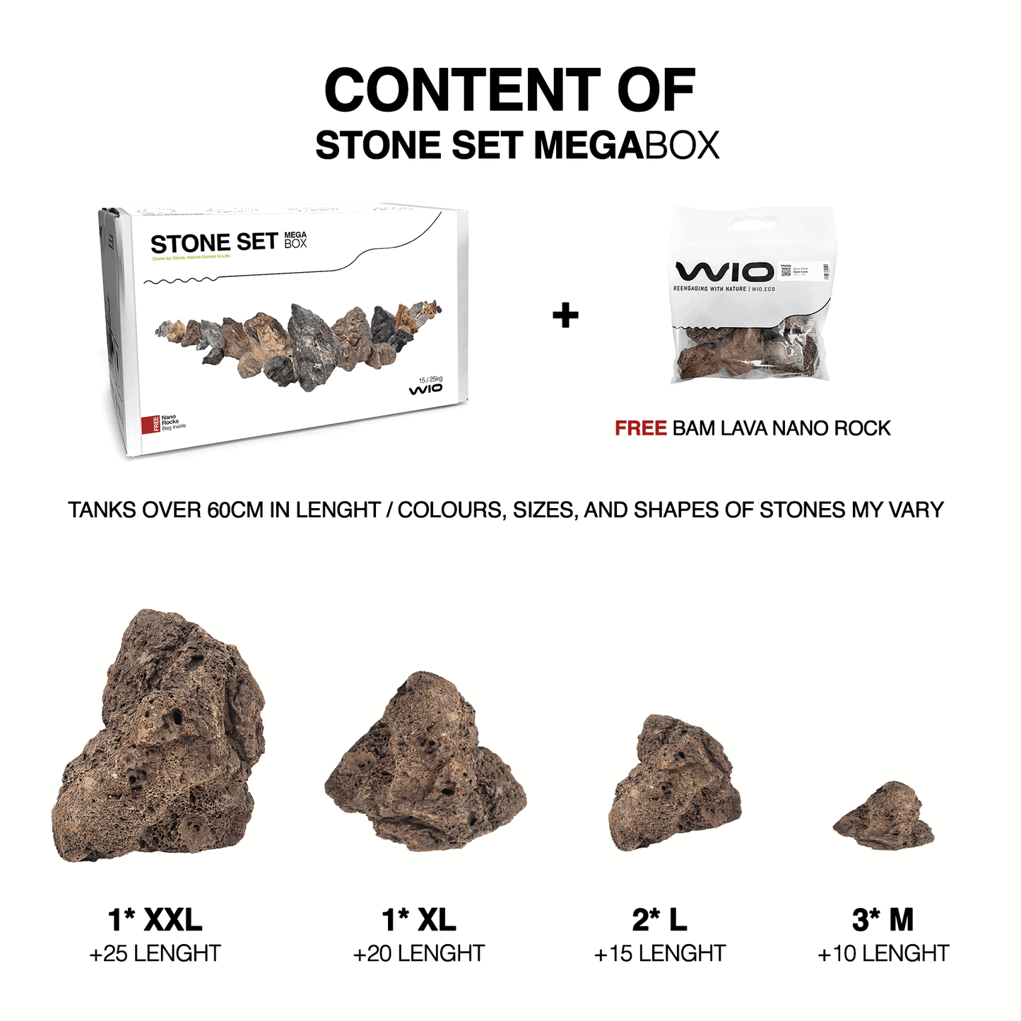 WIO | Stones - Bam Lava Stone Set (Limited)