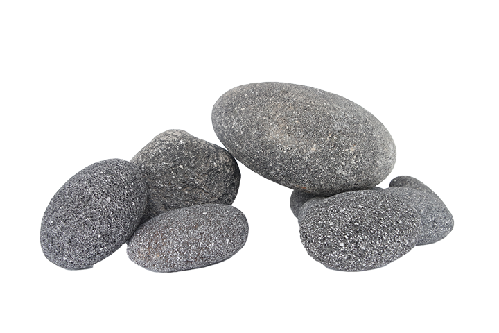 Lava pebble rock