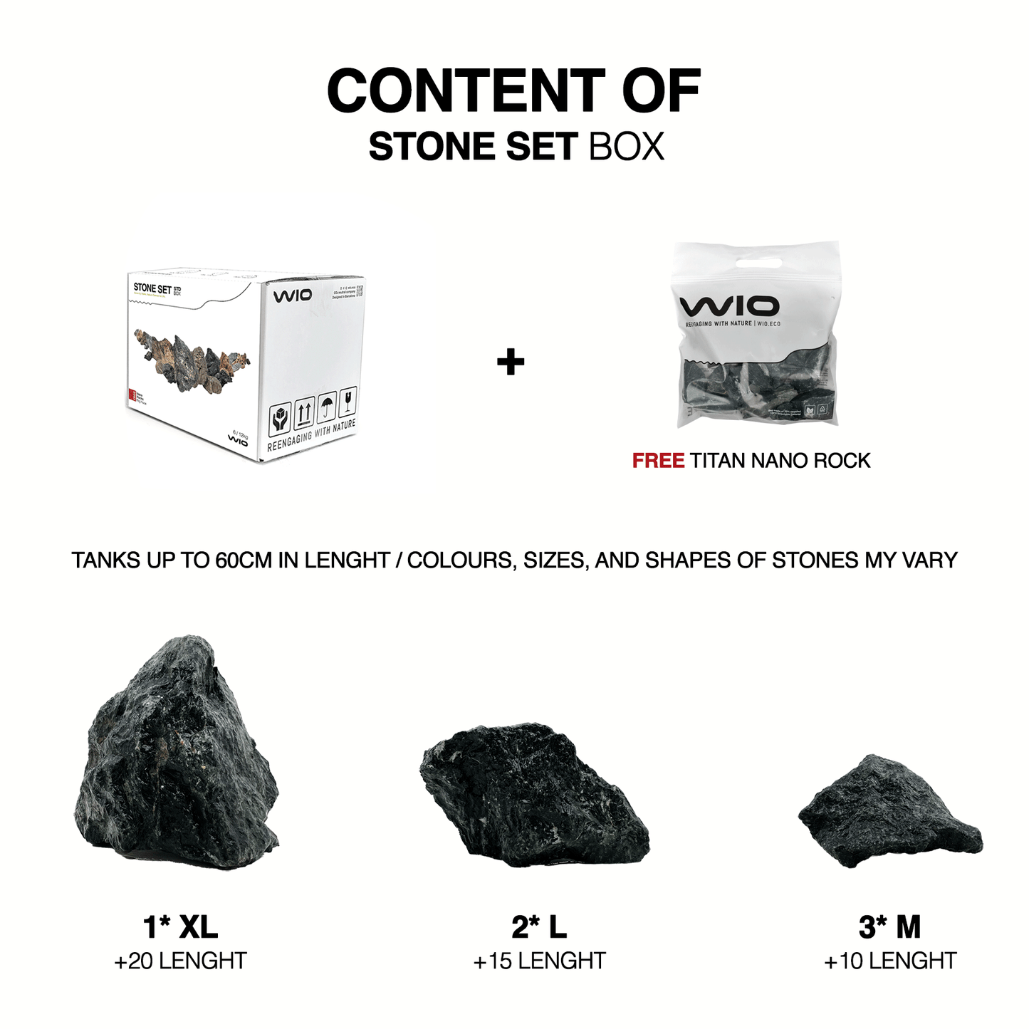 WIO | Stones - Titan Stone Set