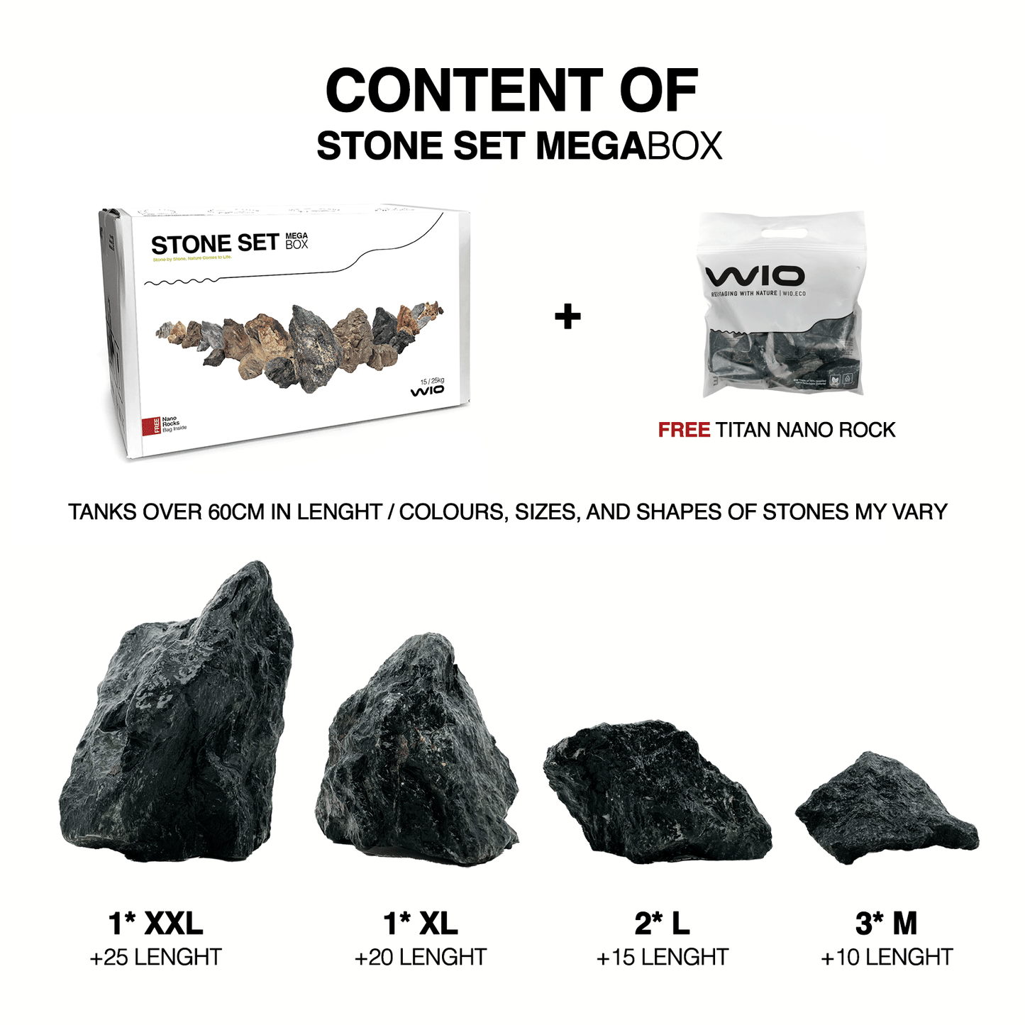WIO | Stones - Titan Stone Set