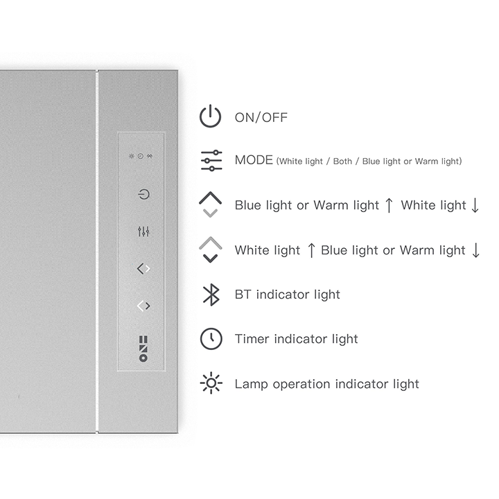Flat One+ | The Smart Aquarium Lighting (60cm, Standard style)