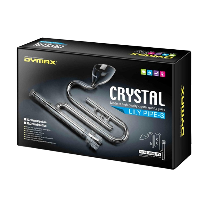DYMAX CRYSTAL LILY PIPE WITH SURFACE SKIMMER SET