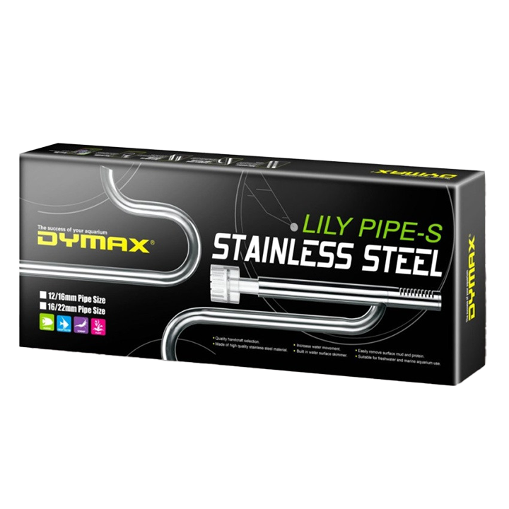 DYMAX STAINLESS STEEL LILY PIPE WITH SURFACE SKIMMER SET