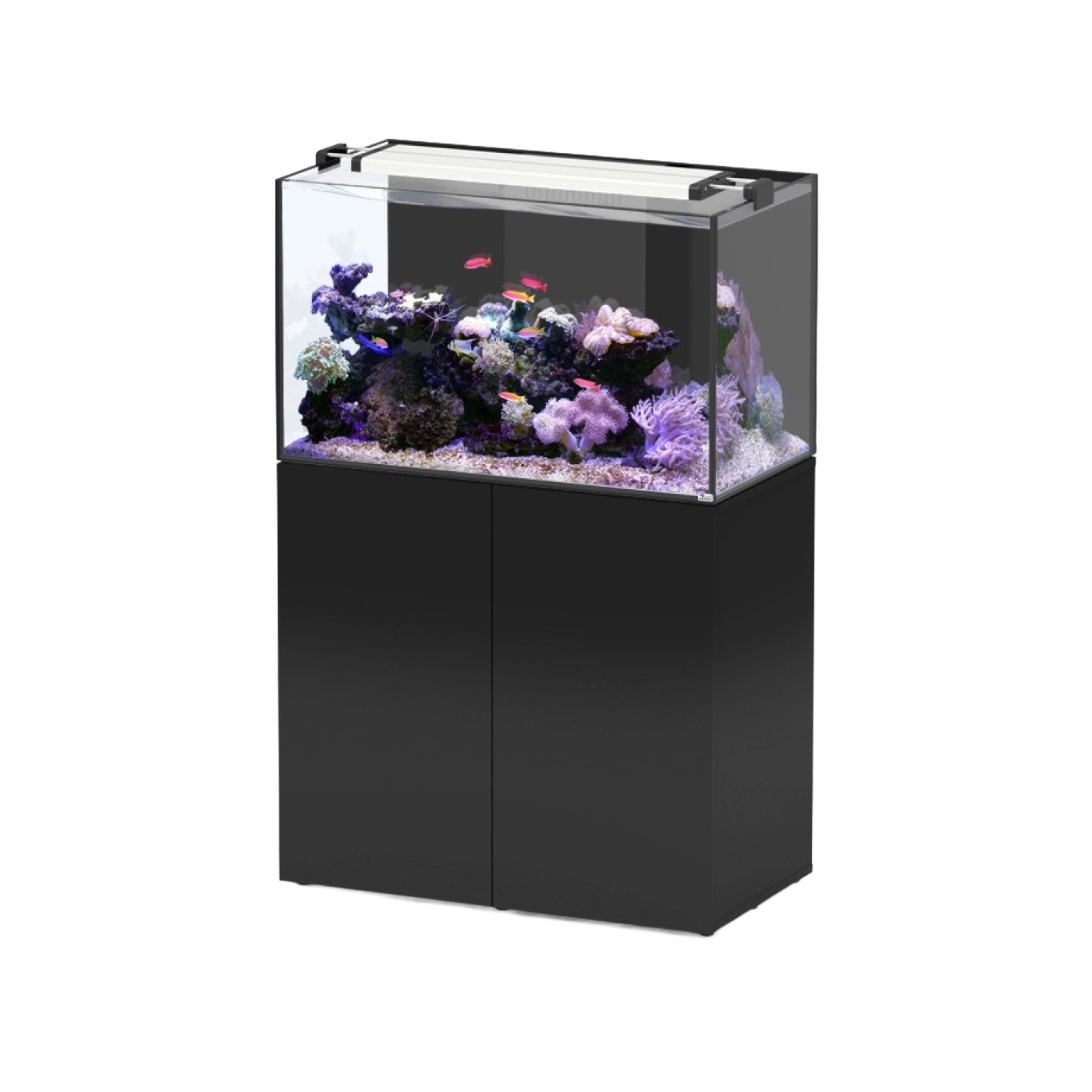 AQUAVIEW 92 AQUARIUM + CABINET 212L 2WD BLACK