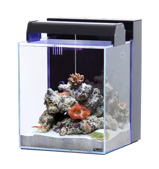NANO MARIN 40 AQUARIUM OPTIWHITE GLASS BLACK