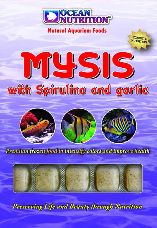 Mysis with Spirulina and Garlic - Frozen Food