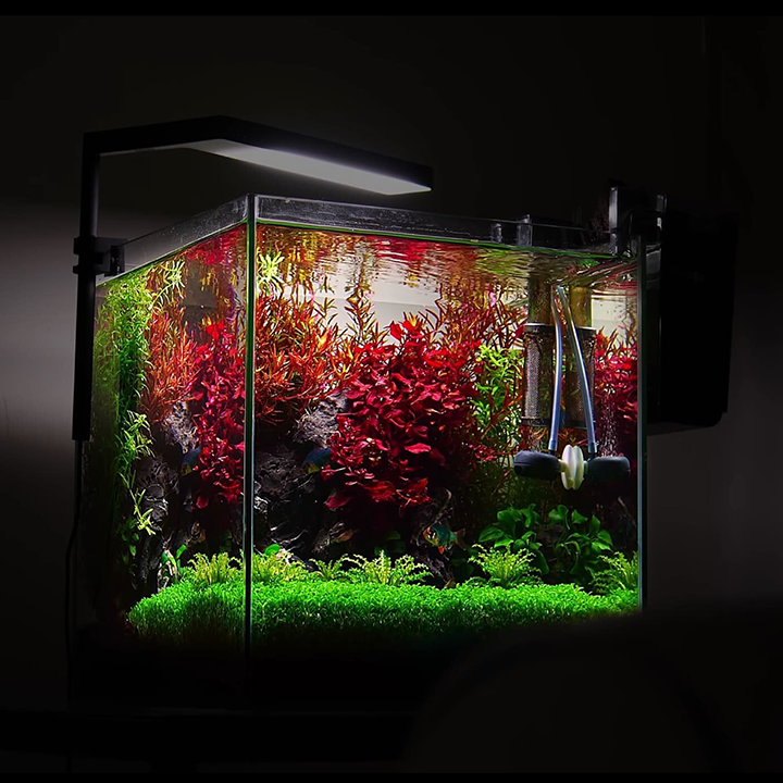 Flat Nano+ | Smart Planted Aquarium Lighting (App control) (Black)